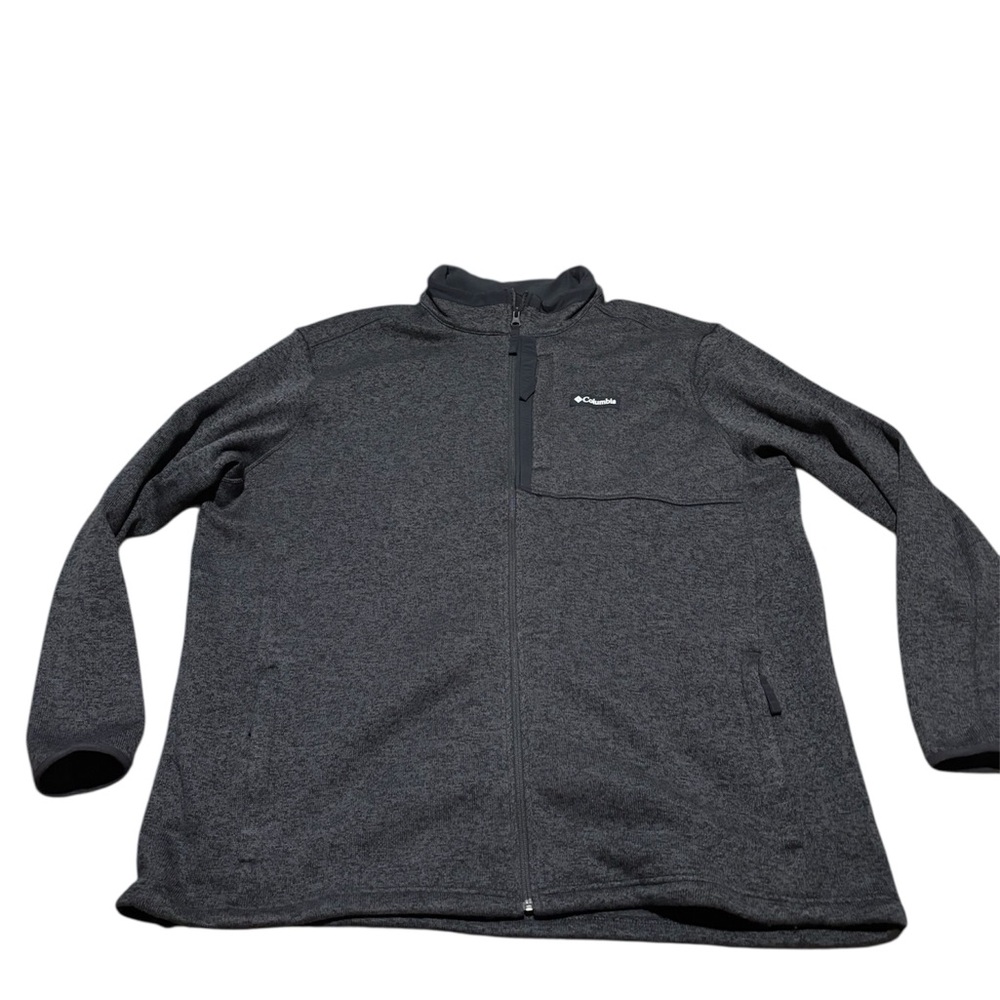 Mens Columbia Full Zip Fleece Sweater 3xl